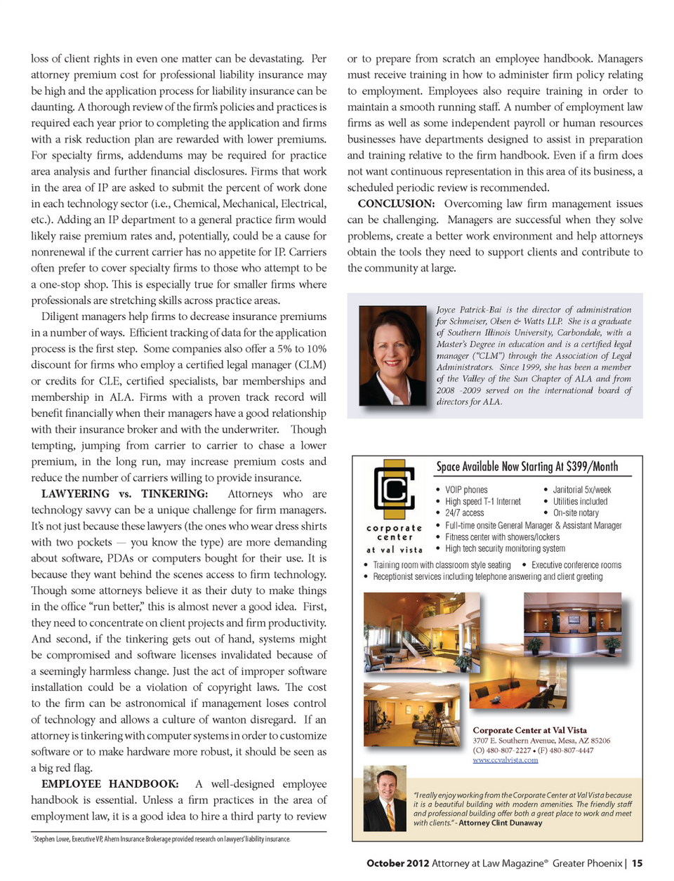 Schmeiser, Olsen & Watts, LLP Mesa, AZ Office