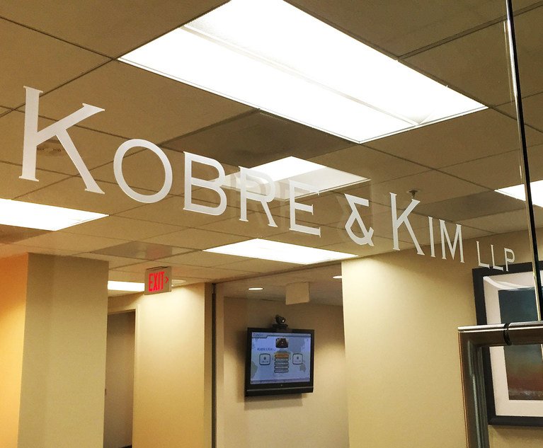 Kobre & Kim LLP New York City, NY Office