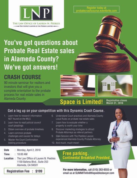 The Law Office of Lauren N. Peebles Alameda,  Office