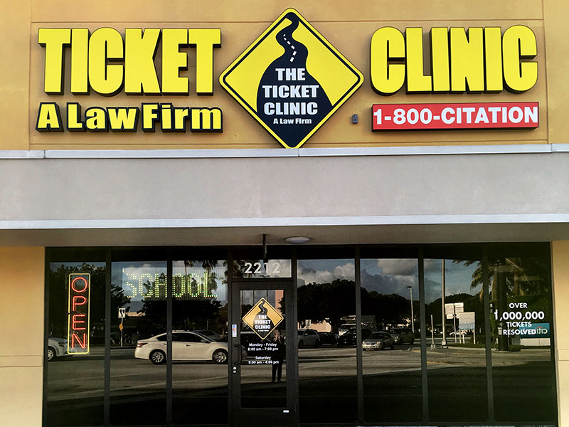 The Ticket Clinic Fort Myers, FL Office