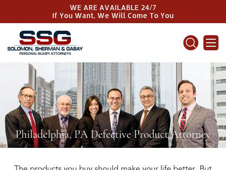 Solomon, Sherman, Gabay, Briskin & Sherman Philadelphia, PA Office