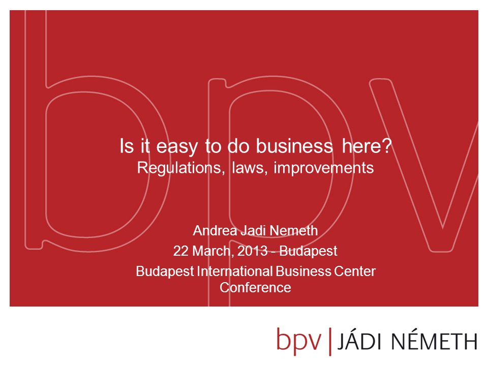 bpv JADI NEMETH Budapest, Hungary Office