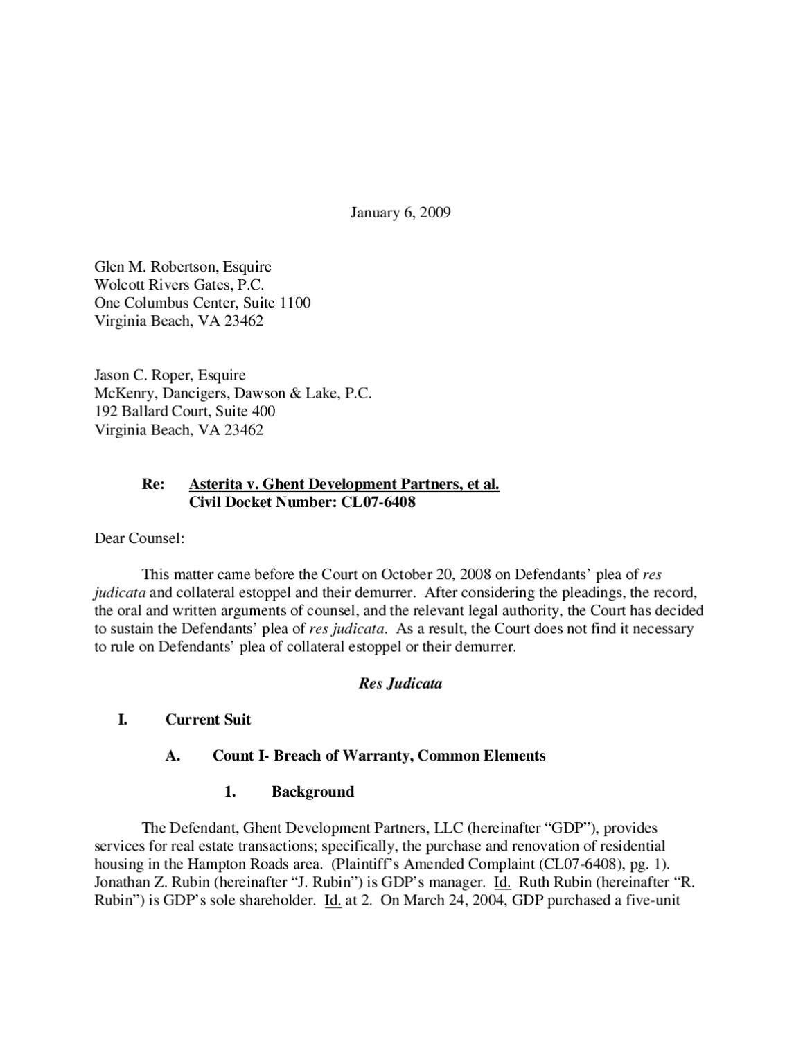 Wolcott Rivers Gates Virginia Beach, VA Office