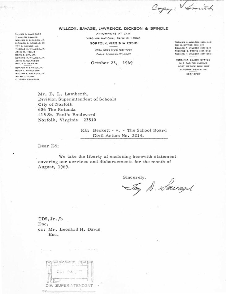 Willcox & Savage, PC Norfolk, VA Office