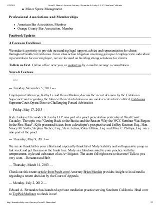 Fernandez & Lauby LLP Riverside, CA Office