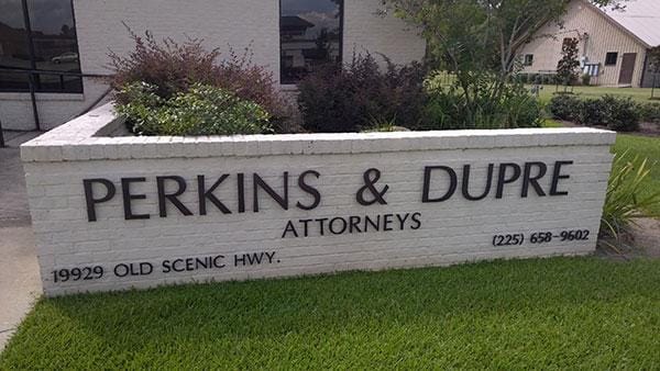 Perkins & Dupre LLC Zachary,  Office