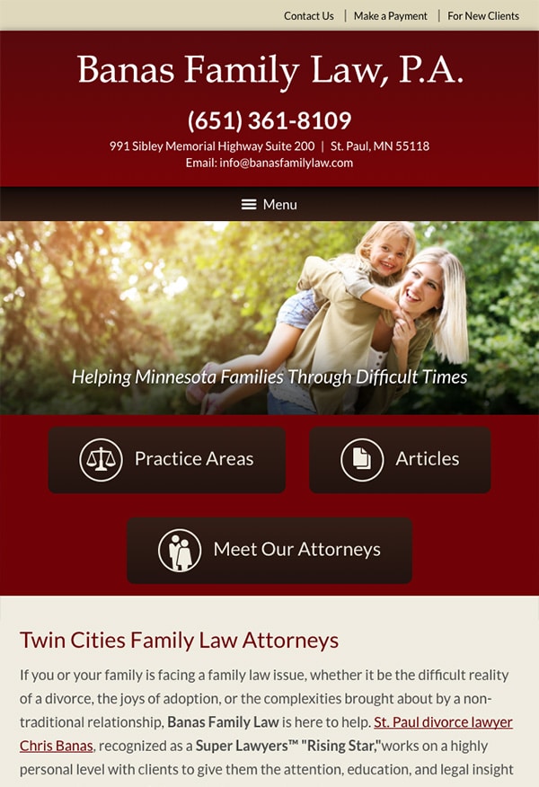 Banas Family Law Saint Paul,  Office
