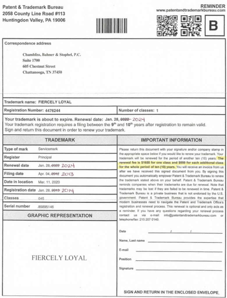 Chambliss, Bahner & Stophel, P.C Chattanooga, TN Office