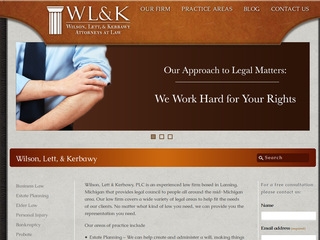 Wilson Lett & Kerbawy PLC Lansing, MI Office