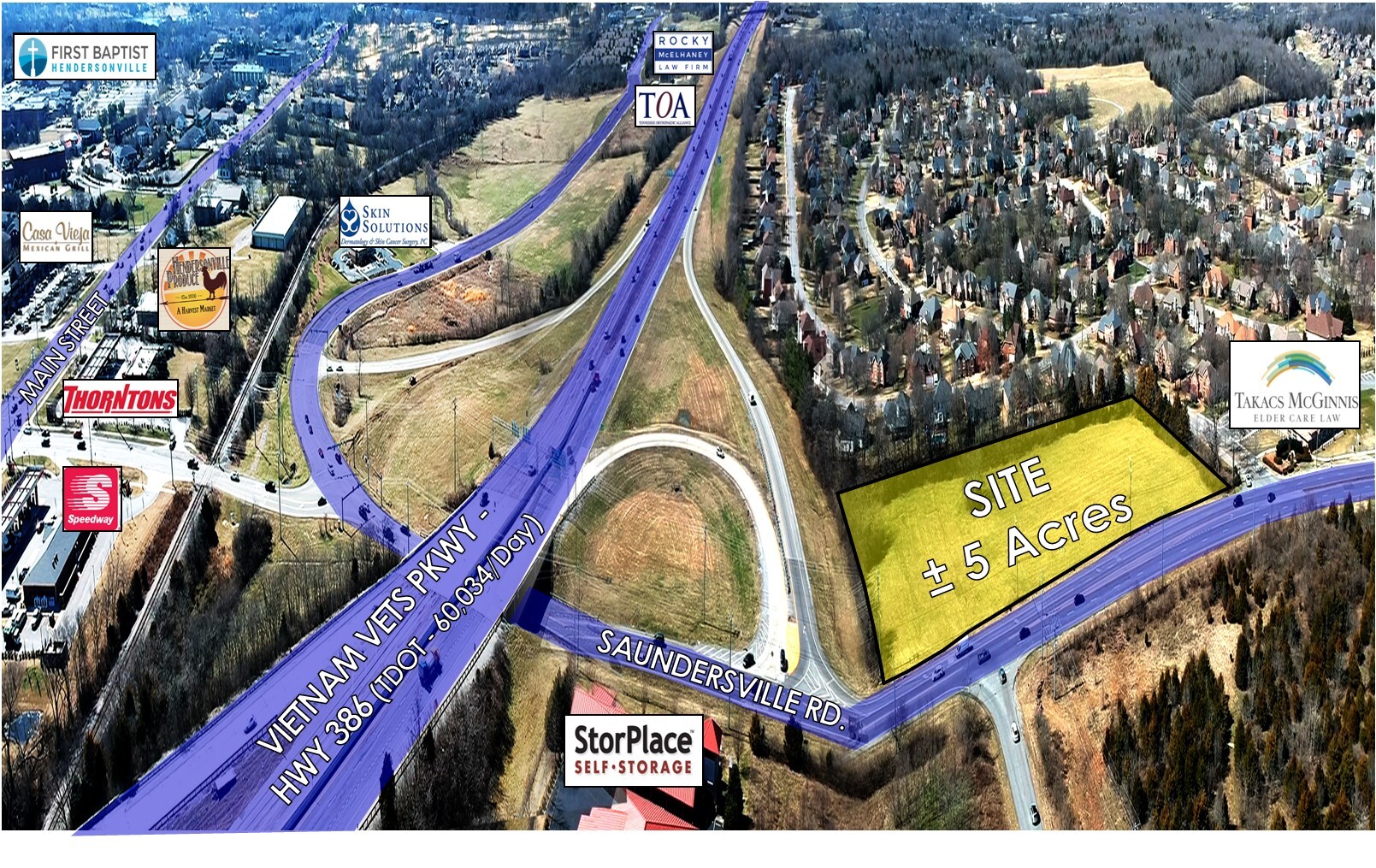 Rocky McElhaney Law Firm Hendersonville,  Office