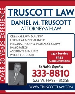 DANIEL M. TRUSCOTT, Attorney-at-Law Boise,  Office