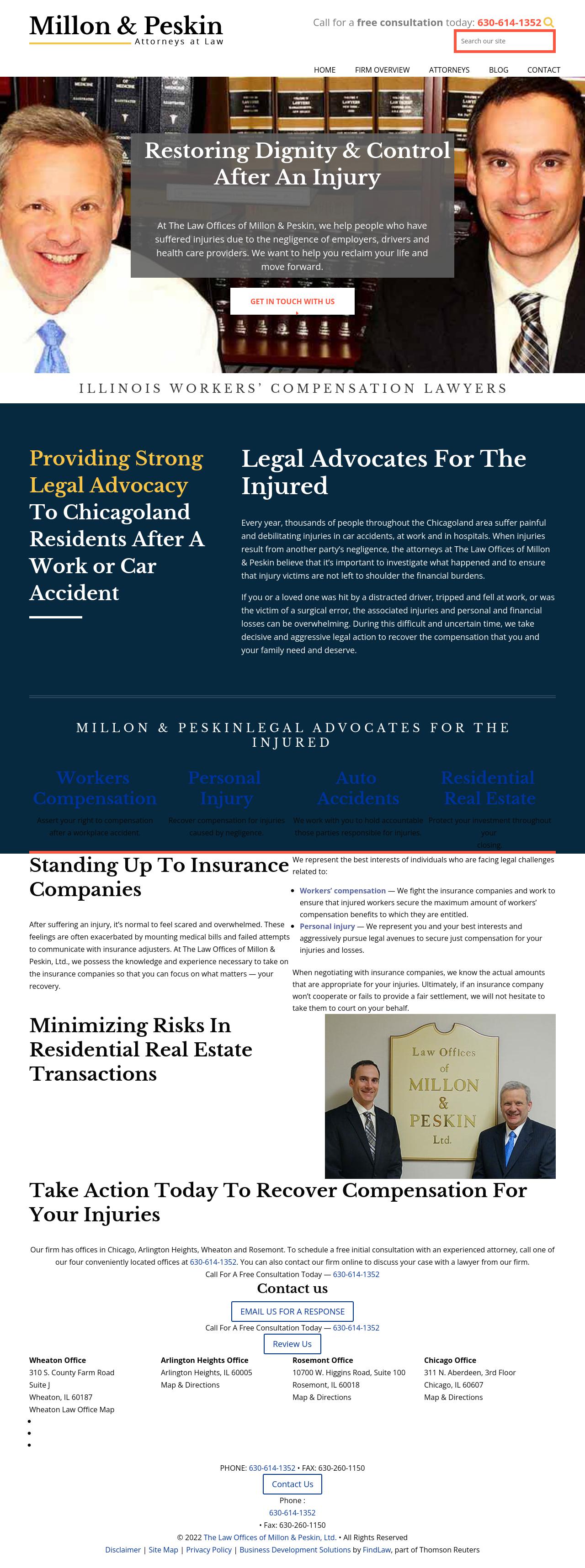 The Law Offices of Millon & Peskin, Ltd Wheaton,  Office