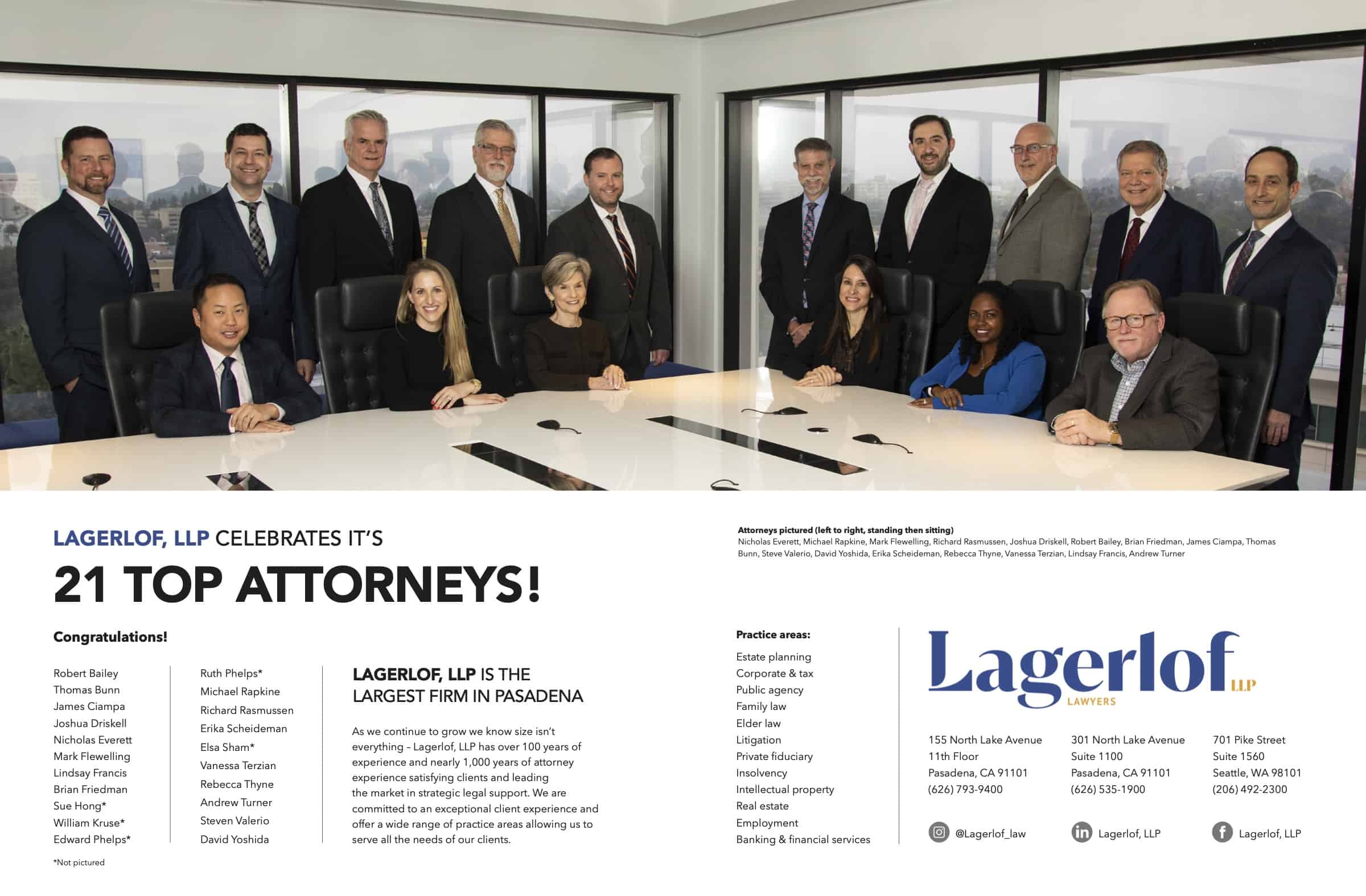 Anglin Flewelling & Rasmussen Llp Seattle, WA Office