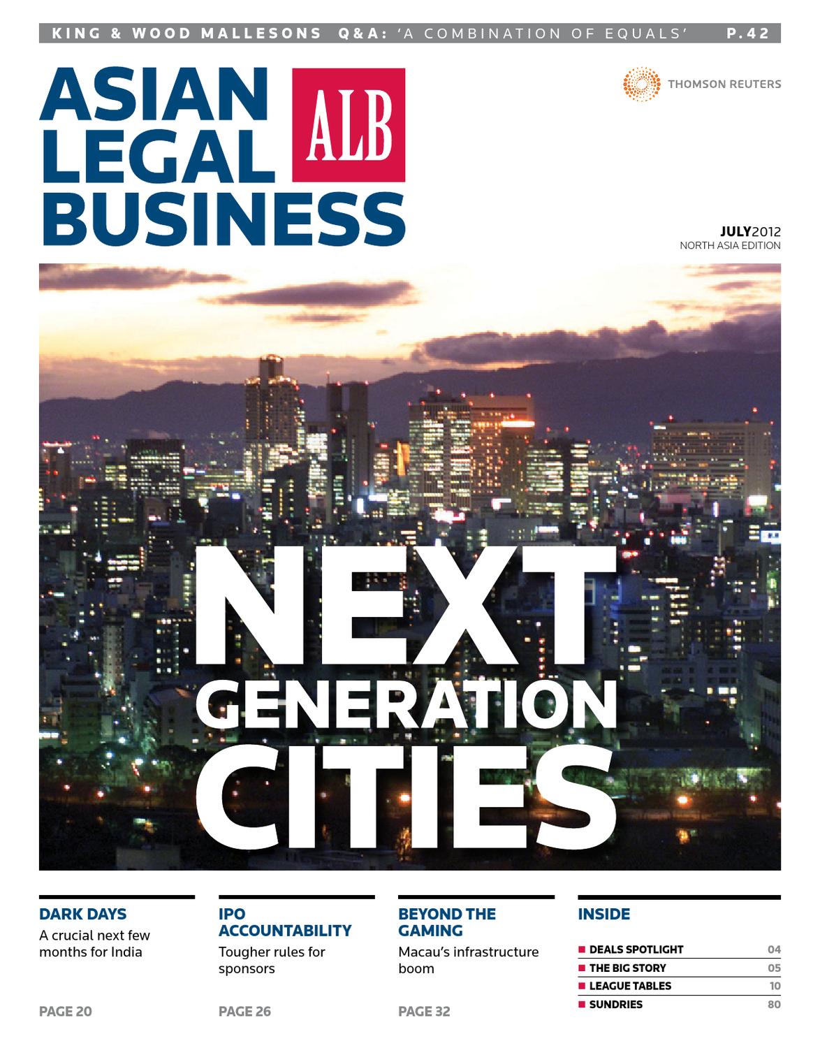 Oh-Ebashi Lpc & Partners Tokio, Japan Office