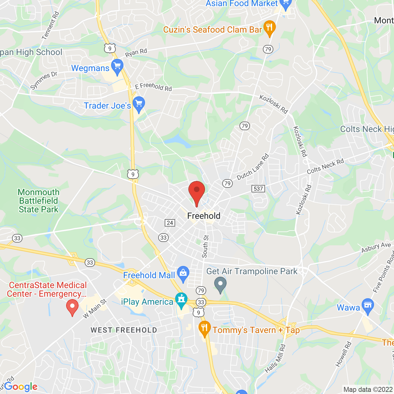 Tomes Law Firm, PC Freehold,  Office