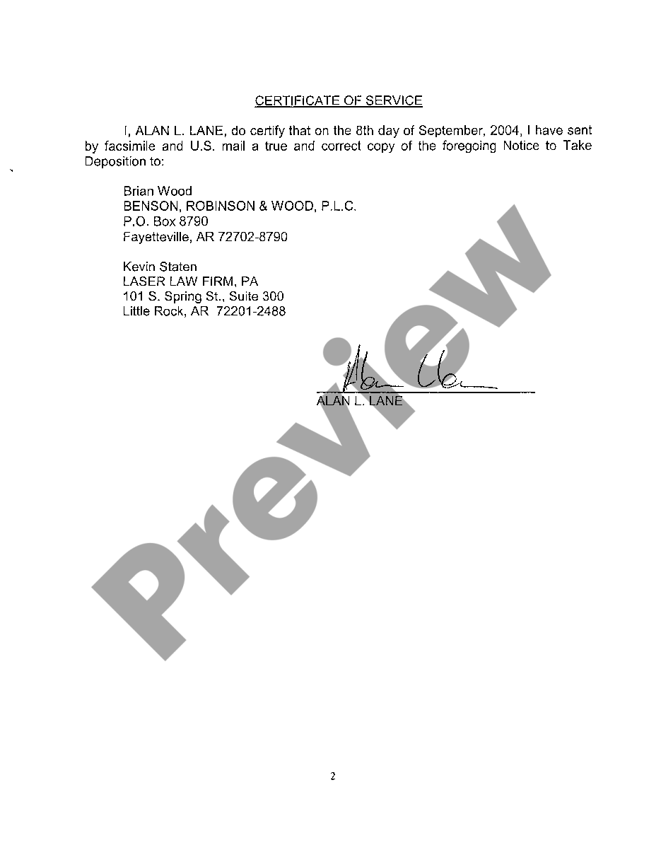 The Laser Law Firm Little Rock, AR Office