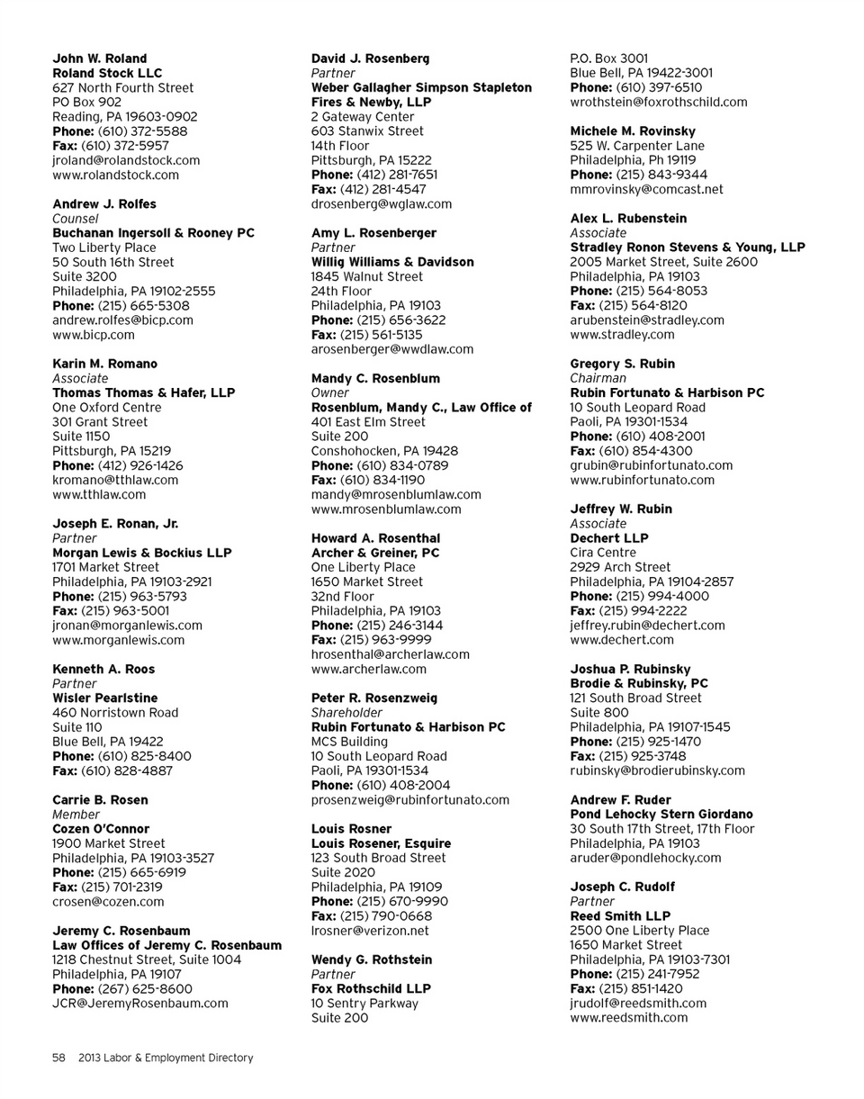 White and Williams LLP Paoli, PA Office