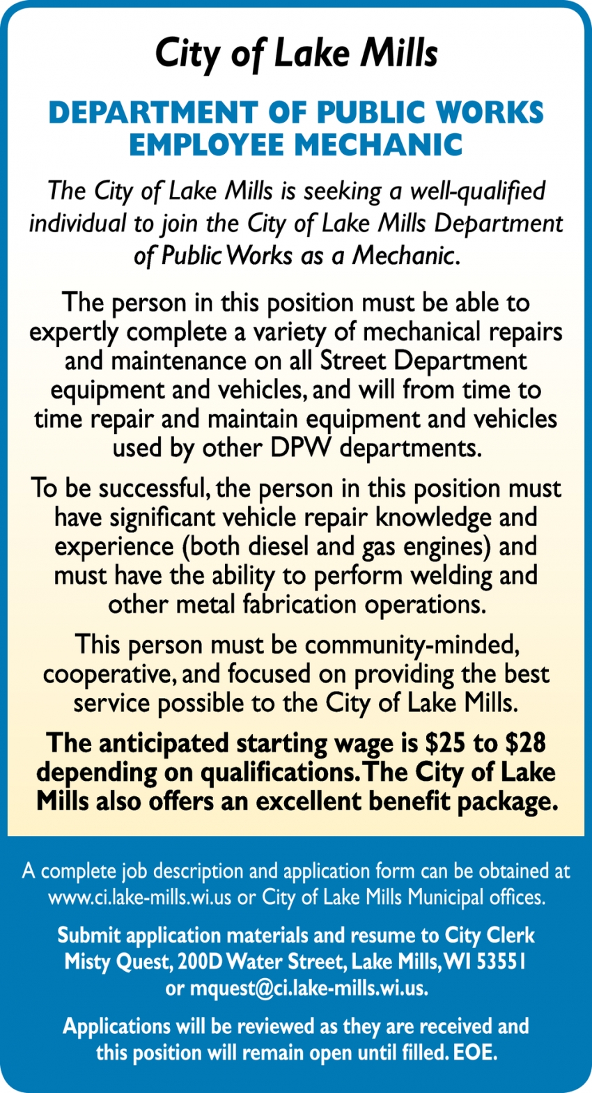 Cook Alex Ltd Lake Mills, WI Office