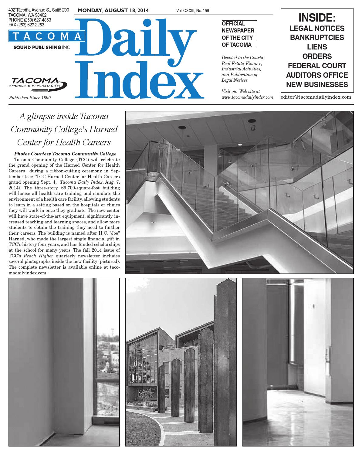 Park Chenaur & Associates, Inc. P.S Tacoma, WA Office