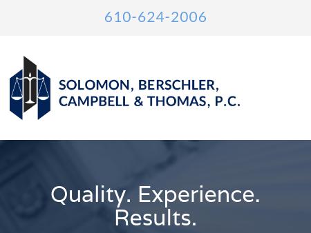 Solomon, Berschler, Fabick, Campbell & Thomas, PC Norristown, PA Office
