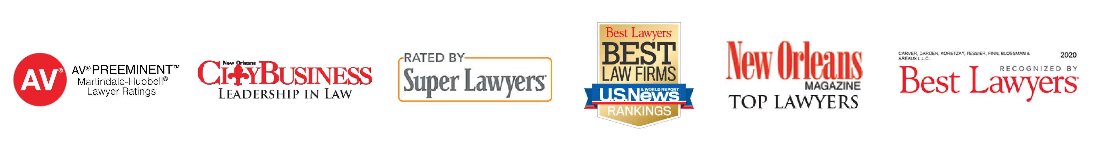 Carver, Darden, Koretzky, Tessier, Finn, Blossman & Areaux LLC New Orleans, LA Office