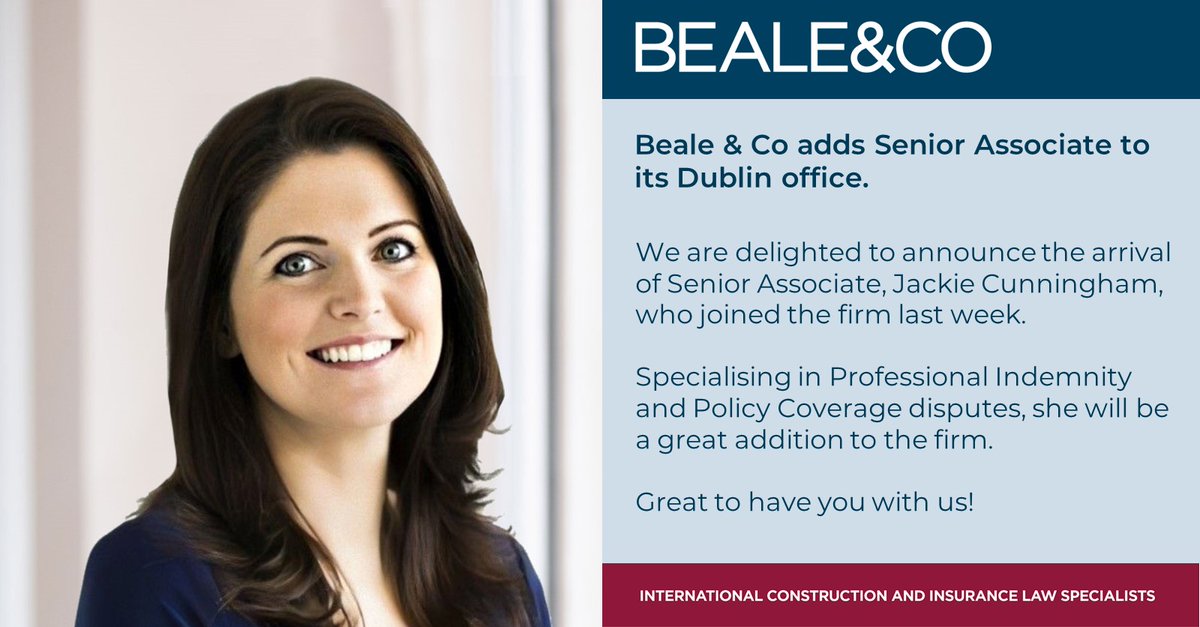 Beale & Company Solicitors LLP Dublin, Ireland Office