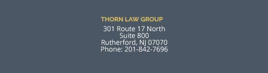Thorn Law Group Rutherford, NJ Office