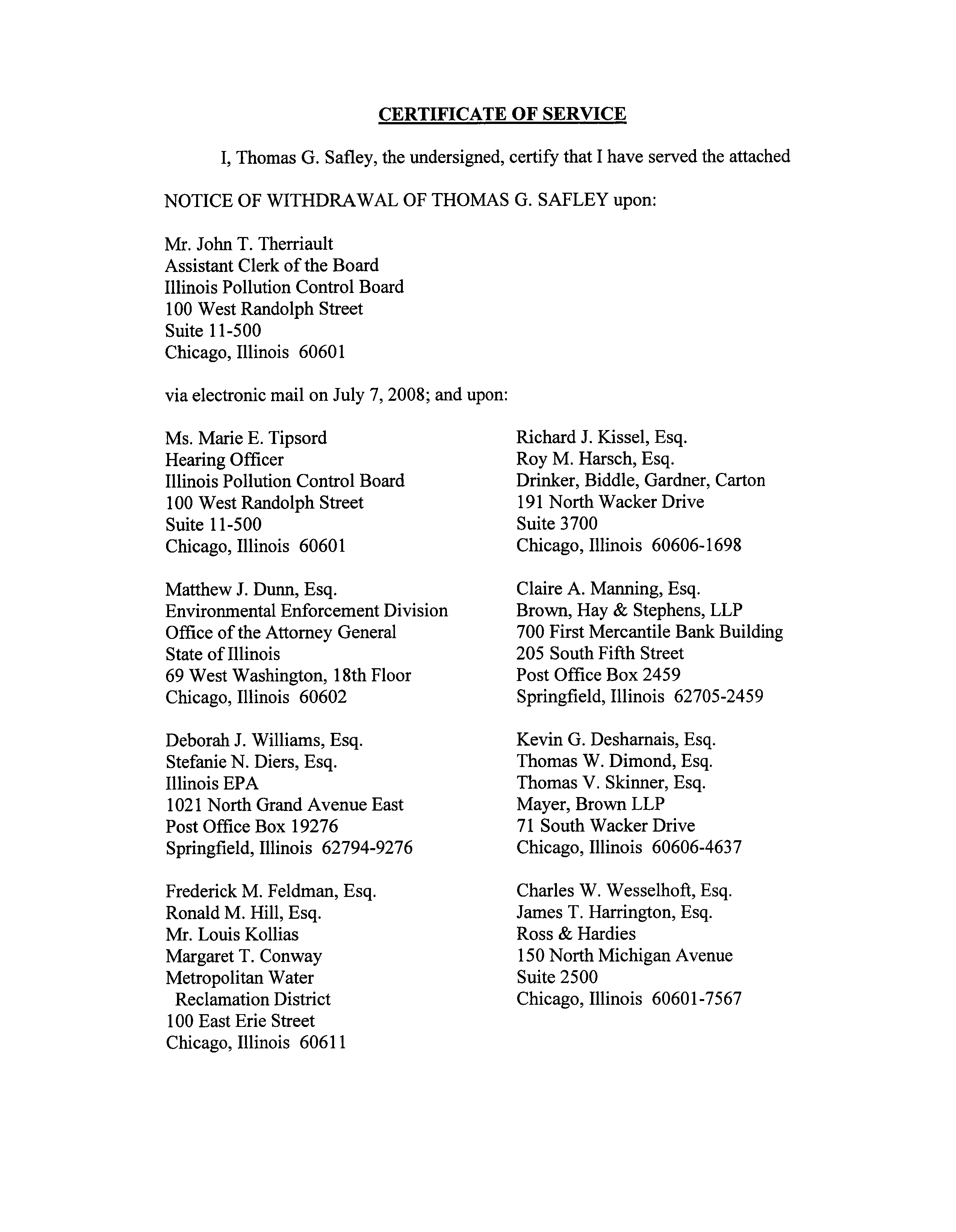 Brown, Hay & Stephens, LLP Springfield, IL Office