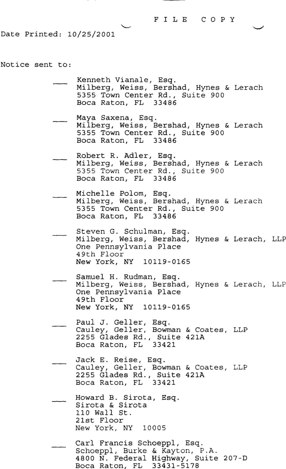 Pomerantz LLP Chicago, IL Office