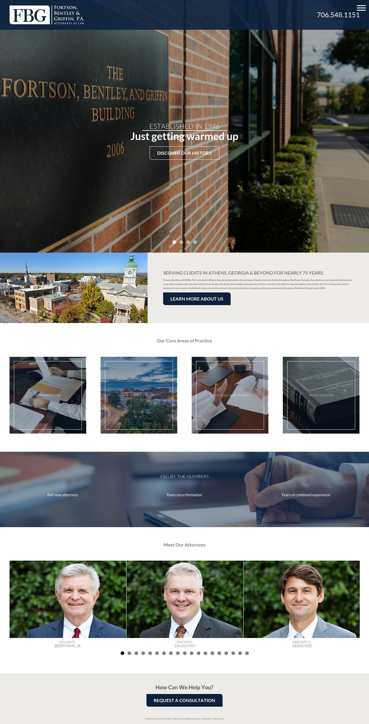 Fortson, Bentley & Griffin, PA Athens, GA Office
