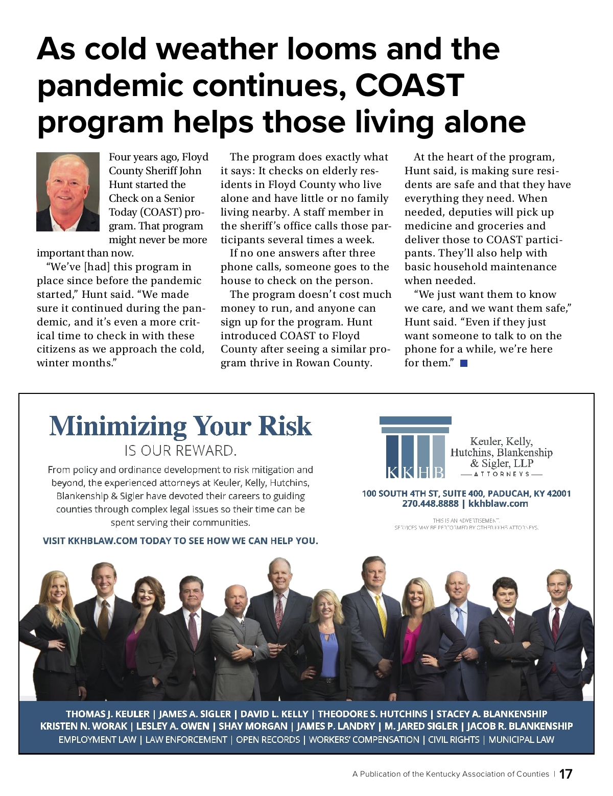 Keuler, Kelly, Hutchins, Blankenship & Sigler, LLP Paducah,  Office