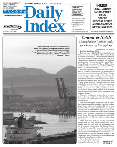 Morton McGoldrick Tacoma, WA Office