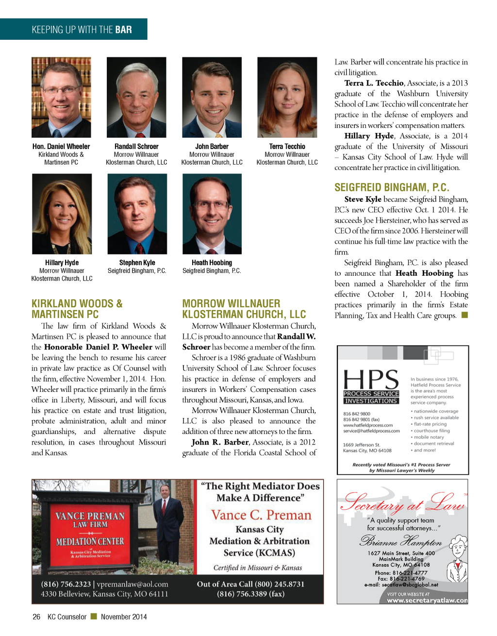 Kirkland Woods & Martinsen PC Liberty, MO Office