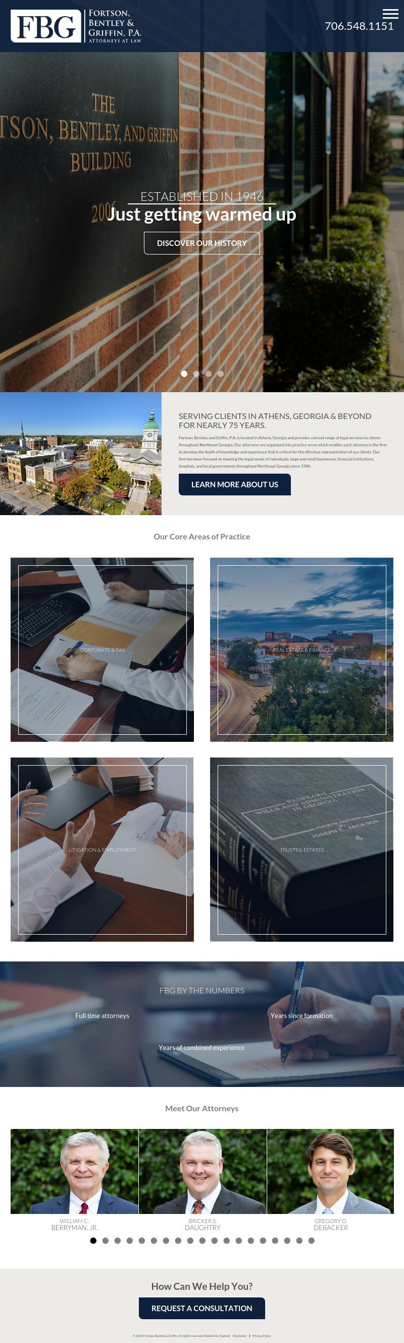 Fortson, Bentley & Griffin, PA Athens, GA Office