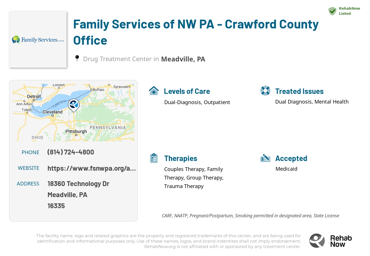 Pepicelli, Youngs & Youngs, PC Meadville, PA Office