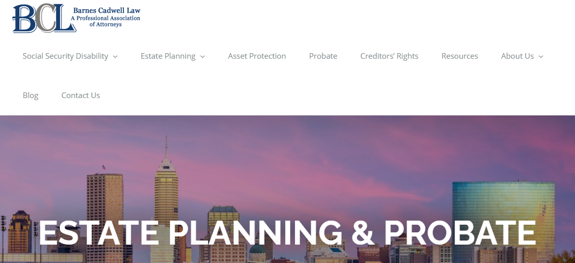 Barnes Cadwell Law Indianapolis,  Office