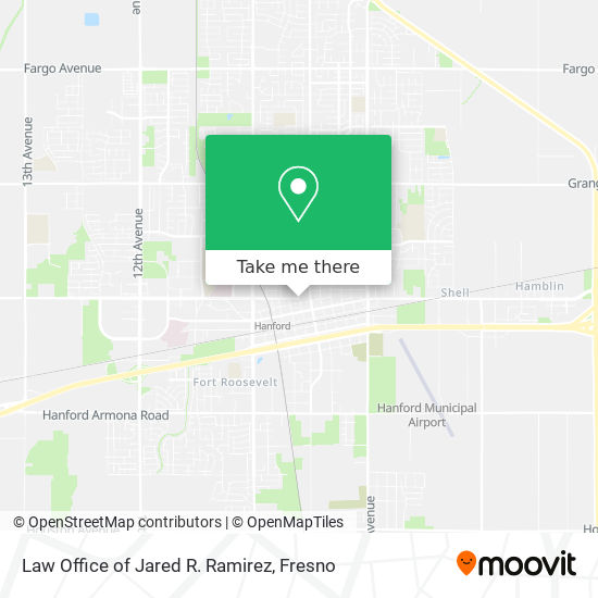 Law Office of Jared R. Ramirez Hanford,  Office