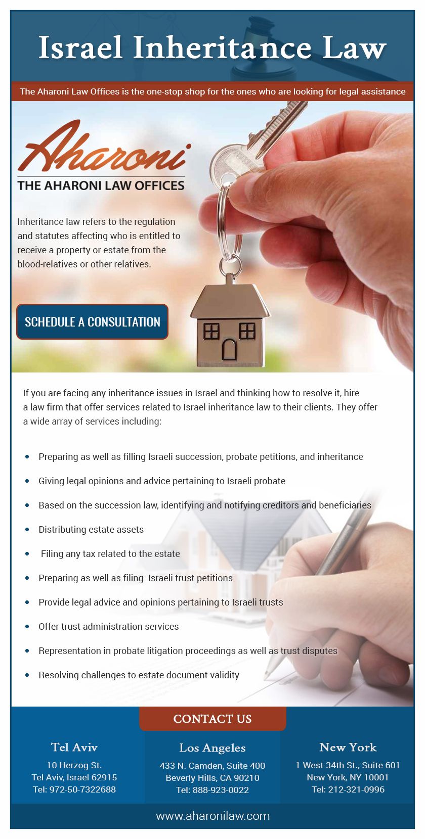 Aharoni Law Firm Beverly Hills,  Office