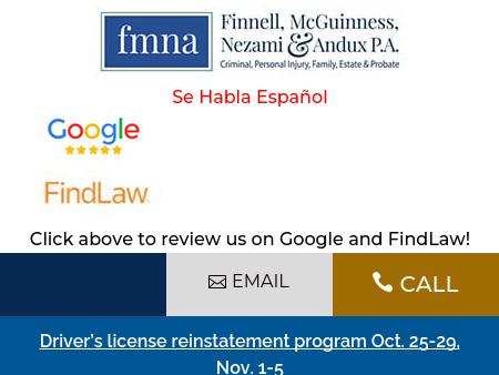 Finnell, McGuinnes, Nezami & Andux, P.A Jacksonville, FL Office