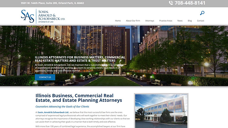 Sosin, Arnold & Schoenbeck, Ltd Orland Park, IL Office