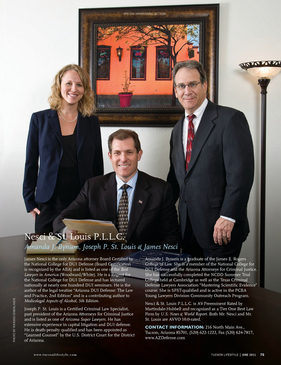 St. Louis Huffman Law Tucson, AZ Office