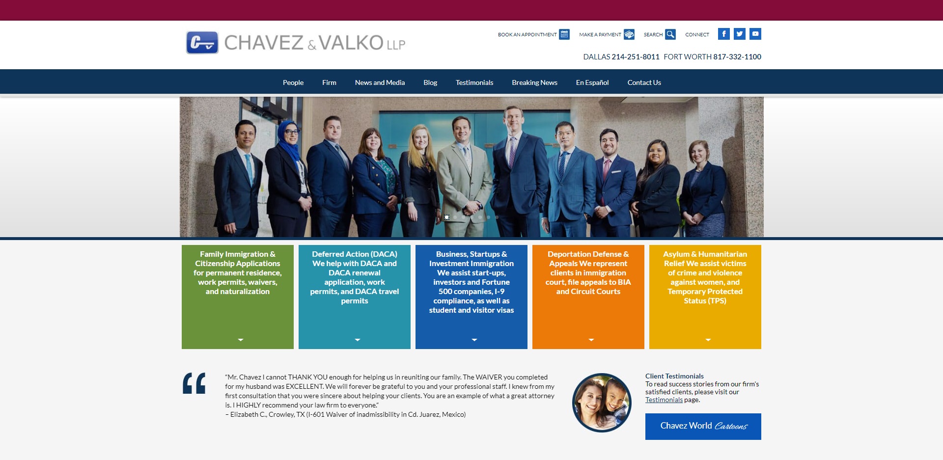 Chavez & Valko, LLP Fort Worth, TX Office