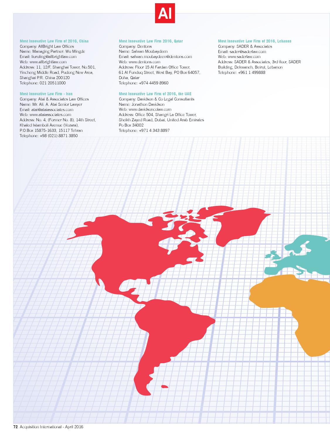 Allbright Law Offices Shanghai, China Office