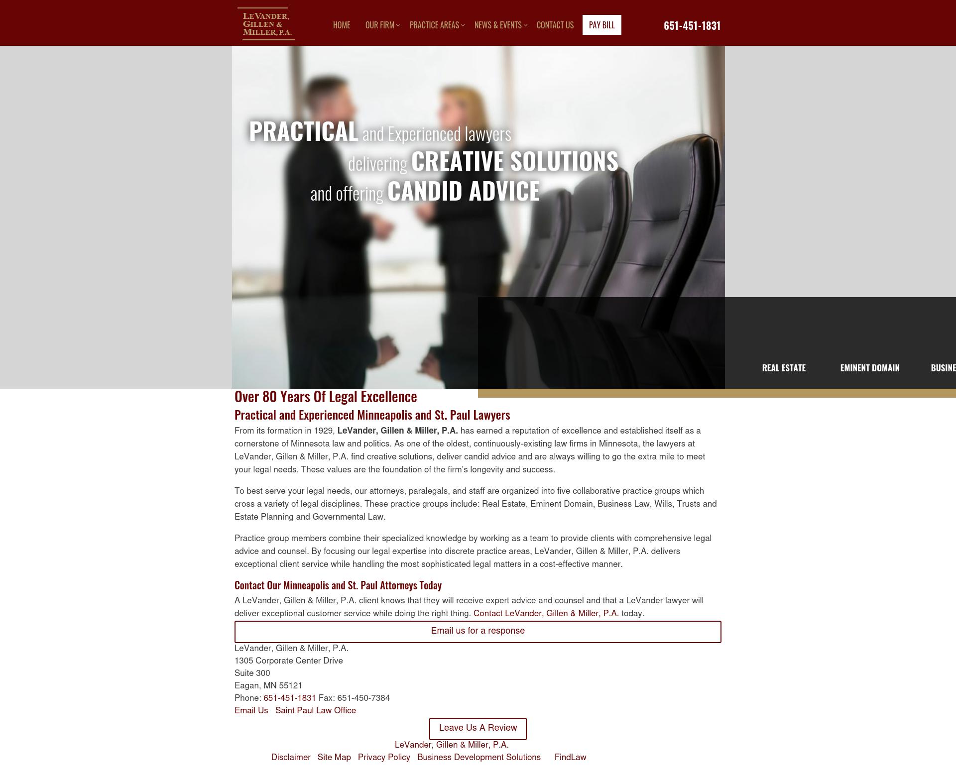 Levander, Gillen & Miller, P.A Eagan, MN Office