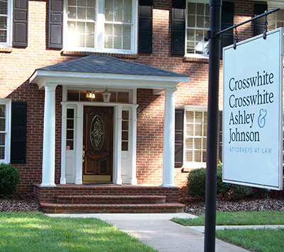 Crosswhite, Crosswhite, Ashley & Johnson, PLLC Statesville, NC Office