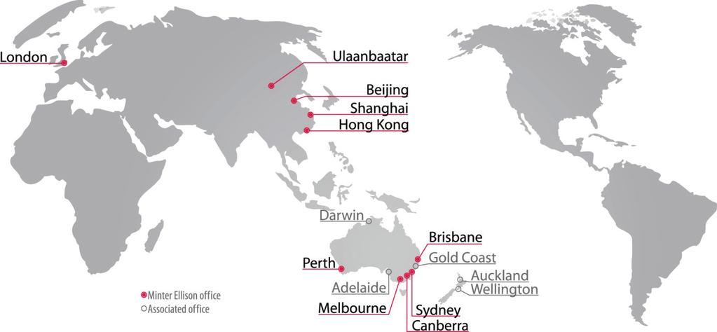 Minter Ellison London, United Kingdom Office