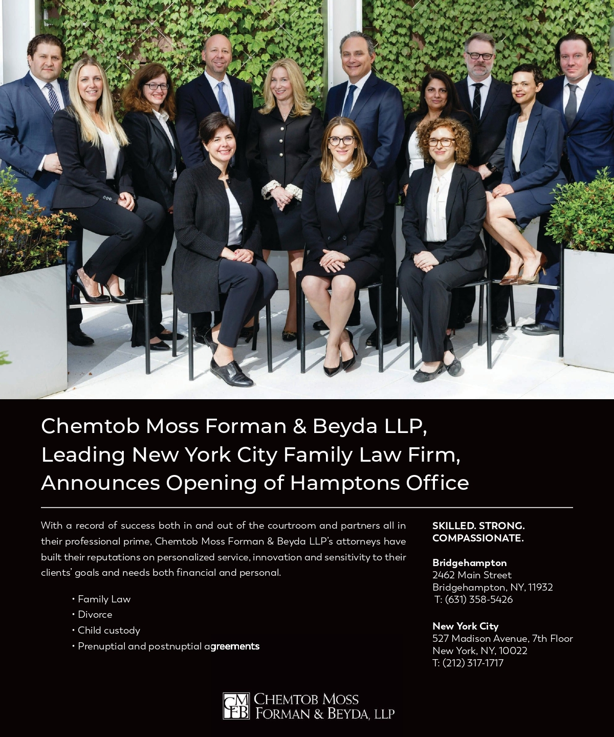 Chemtob Moss Forman & Beyda, LLP New York City, NY Office