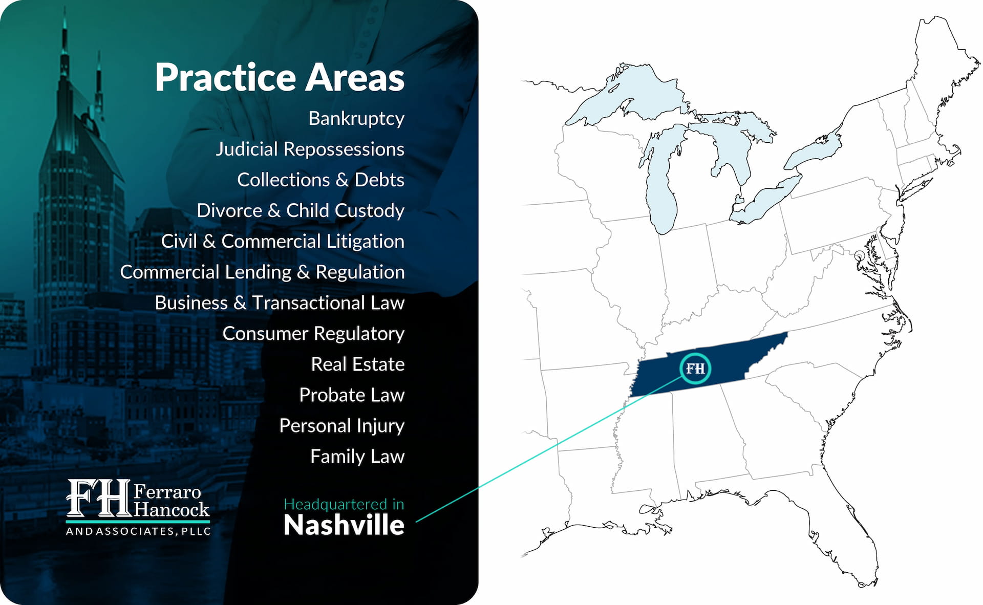 FERRARO HANCOCK AND ASSOCIATES, PLLC Nashville,  Office