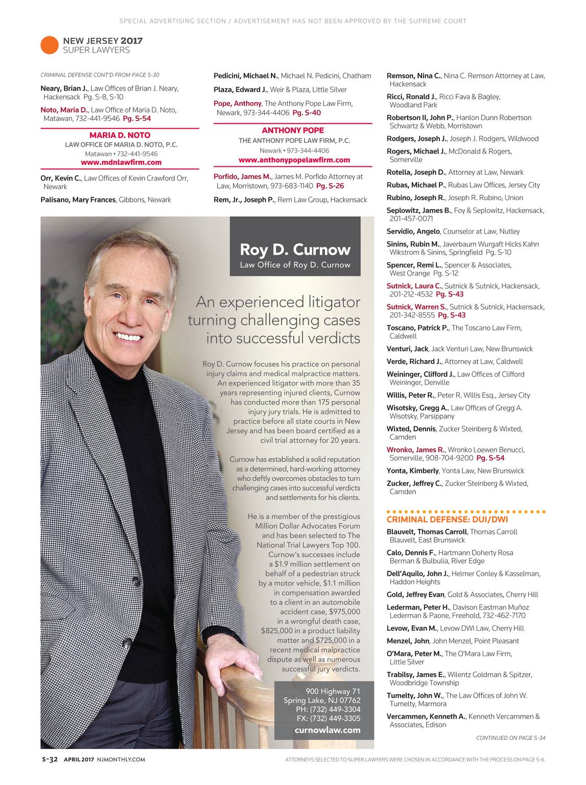 Jack Venturi Law Eatontown, NJ Office