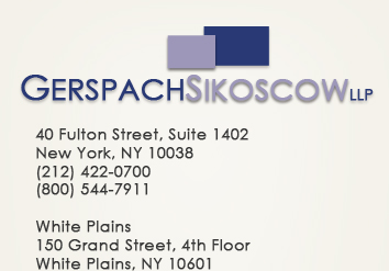Gerspach Sikoscow LLP New York City,  Office